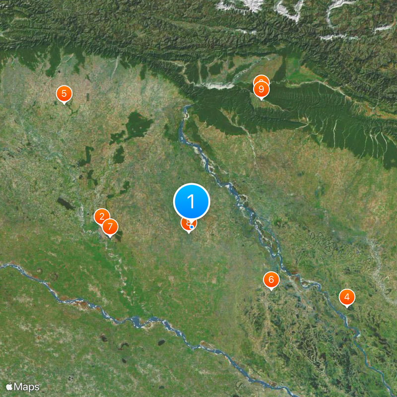 Kushinagar International Airport Map