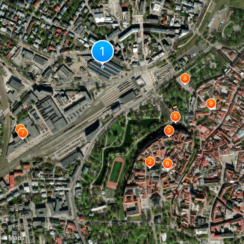 Baltic Station Market Map