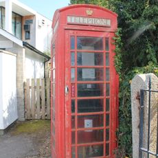 K6 Telephone Kiosk At Entrance To Mylor Parish Church