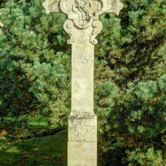 Wayside cross in Frais
