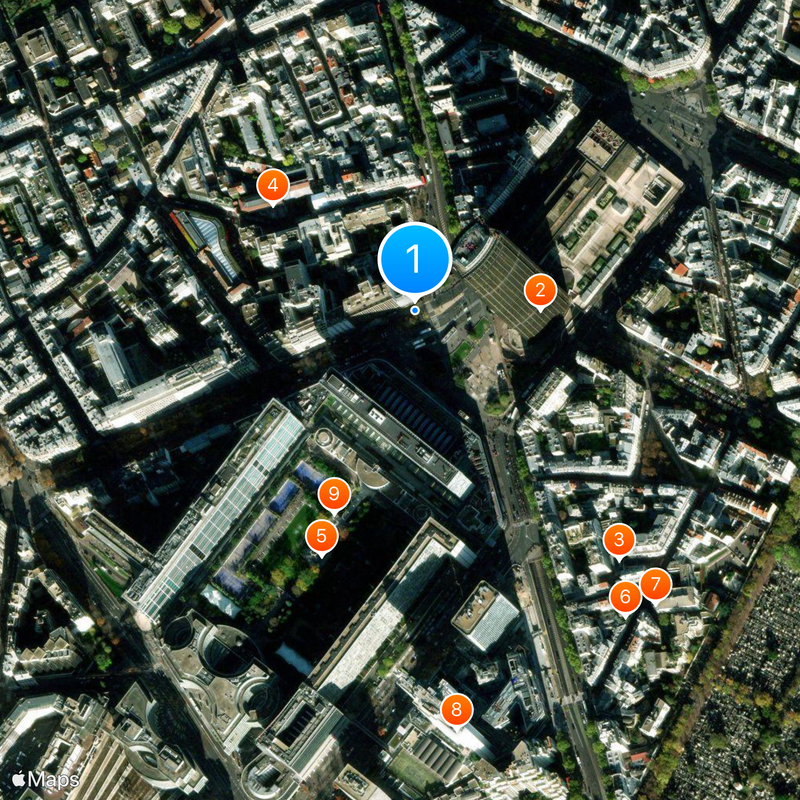 Montparnasse – Bienvenüe Map