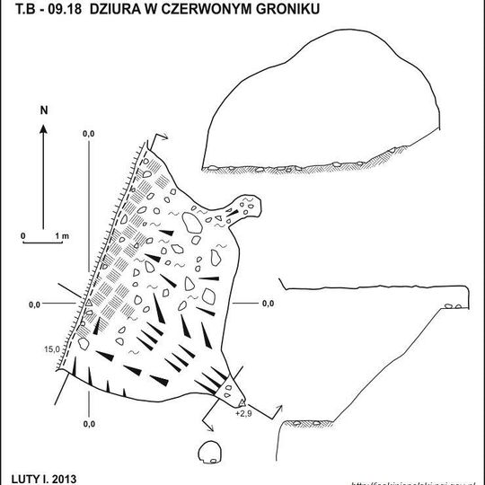 Dziura w Czerwonym Groniku