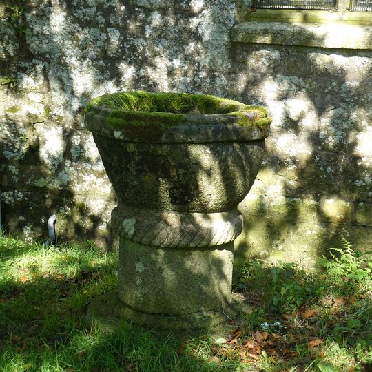 Font In The Churchyard About 2 Metres West Of South Porch Of Church St Dennis