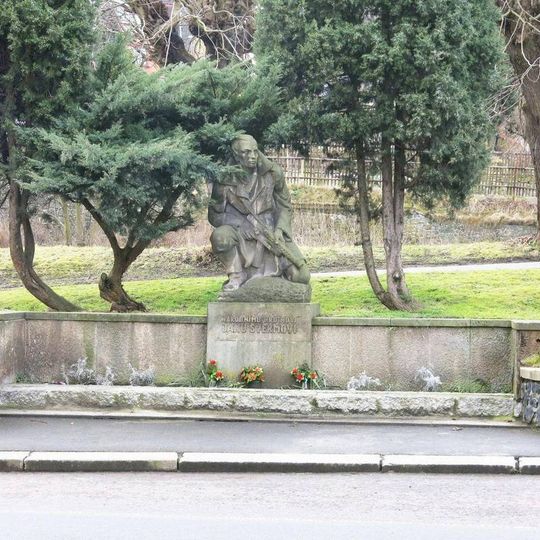 Jan Šverma Monument in Benešov nad Ploučnicí