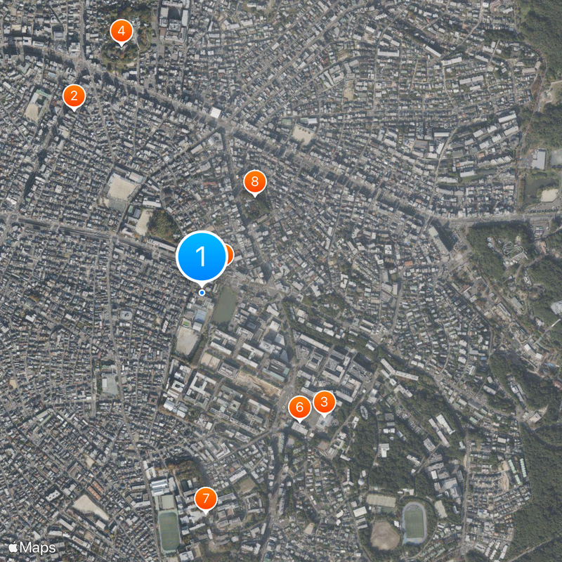 名古屋大学教育学部附属中学校·高等学校 Map