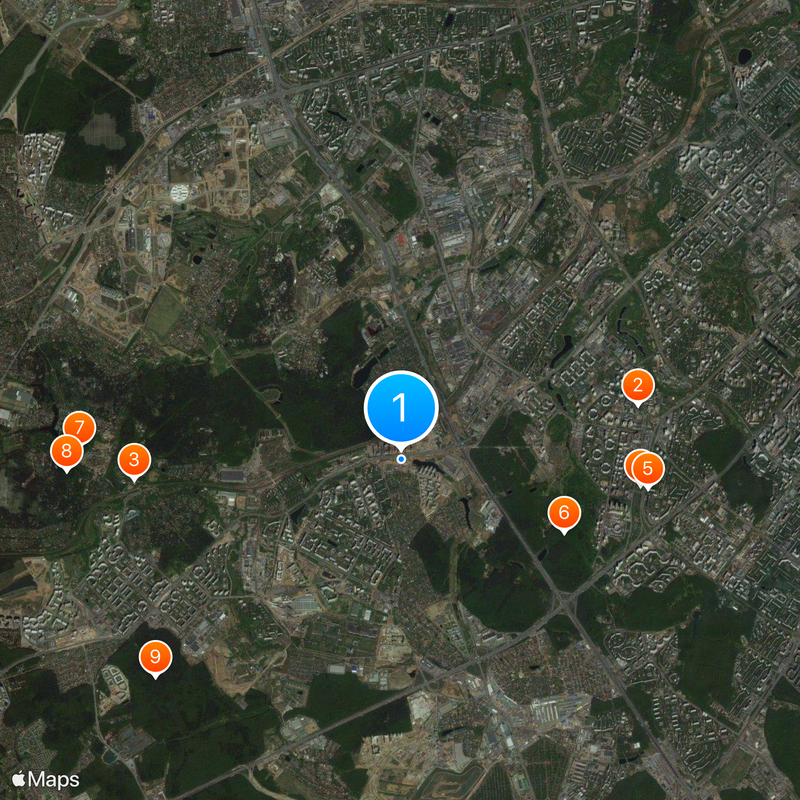 Govorovo Map