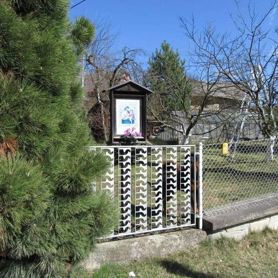 Obrázek Svatého Josefa v Komňátce v zahradě