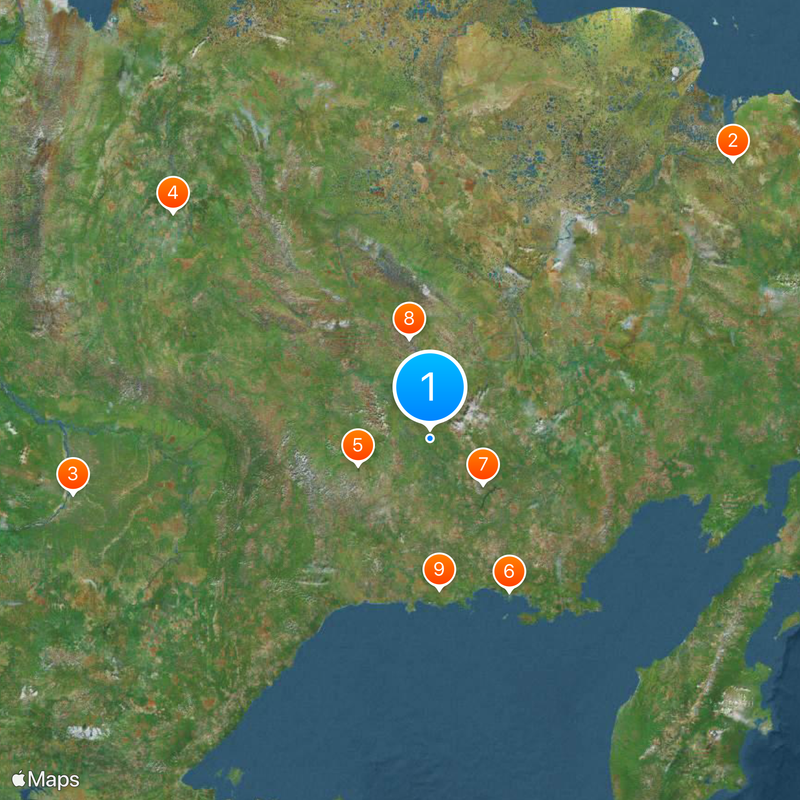 Kadykchan Map