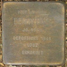 Stolperstein dedicated to Denny Bähr