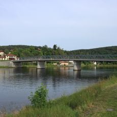 Bridge over the Vltava in Kamýk nad Vltavou