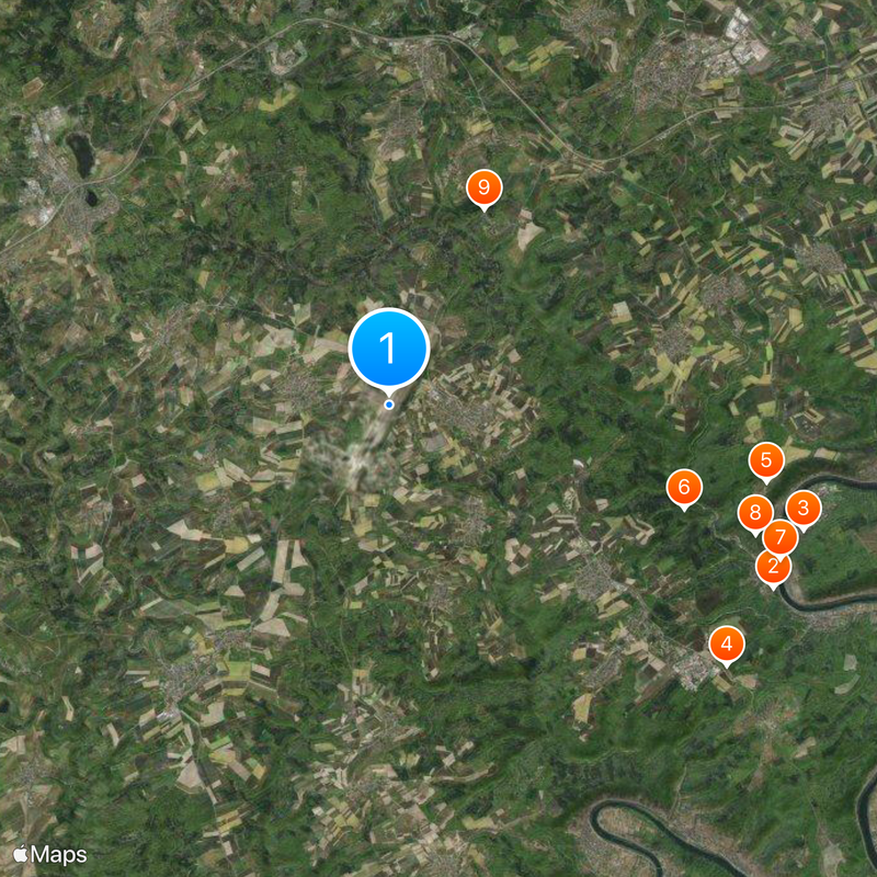 Base aérienne de Büchel Carte