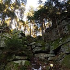 Rock formation Rabenloch ("Ravens' hole")