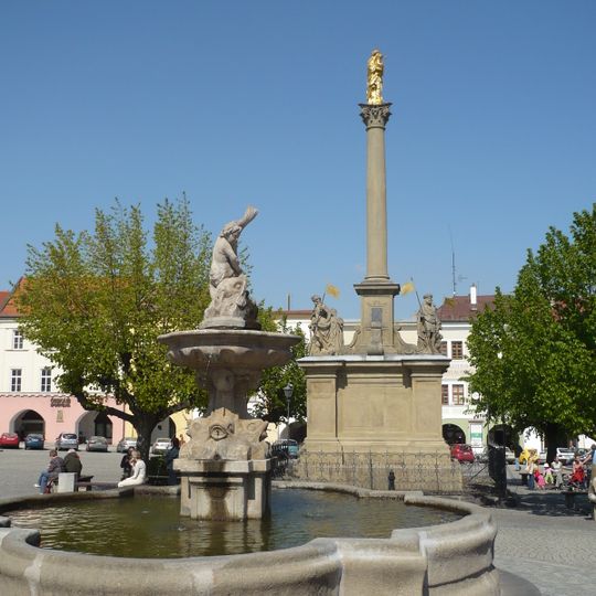 Fountain at Velké náměstí