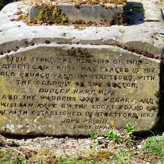 Former Cross Base In St Matthew's Churchyard