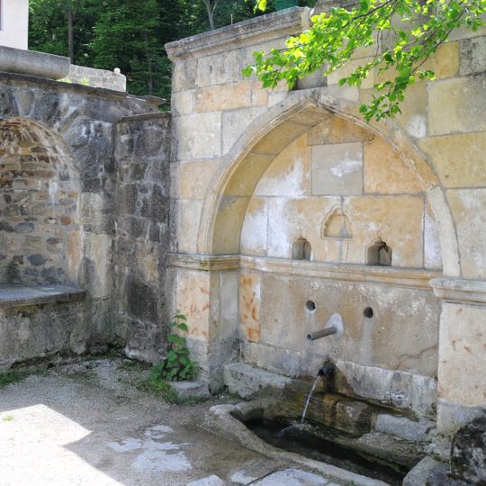 Surb Khach of Solkhat - fountains