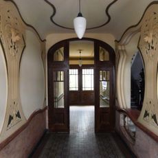 Vestibül und Treppenhaus des Mietshauses