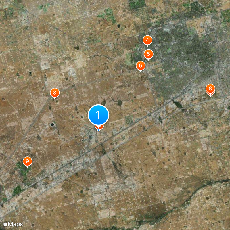 Midland International Airport Map