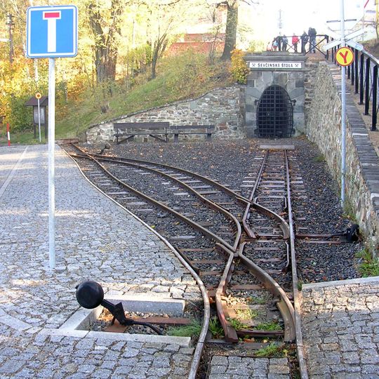 Mining railway Ševčinský důl - Důl Vojtěch