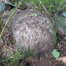 Boundary Stone 1280 Metres To North Of Cross Keys Inn At Ngr Nz565 169