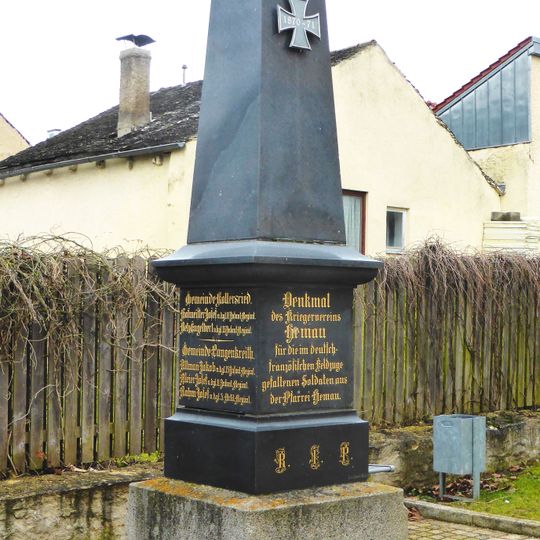 Kriegerdenkmal für 1870/71