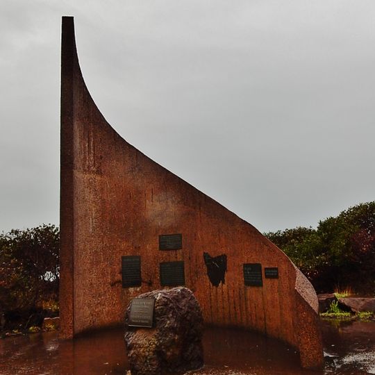 Wave Shaped Monument