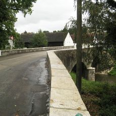 Most Zámecké ulice přes Kamenici v Nové Včelnici