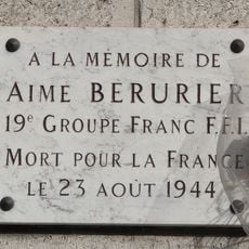 Commemorative plaque