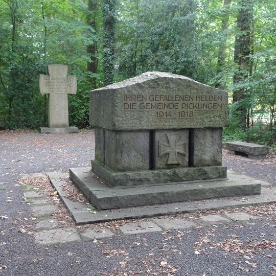 Kriegerdenkmal 1914-1918, Hannover-Ricklingen
