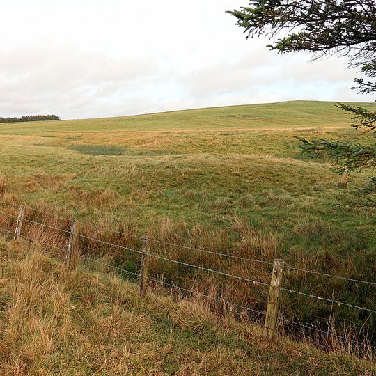 Burnt mound, 1km north-east of Quarry House