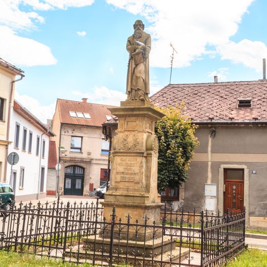 Statue of Comenius in Hořice