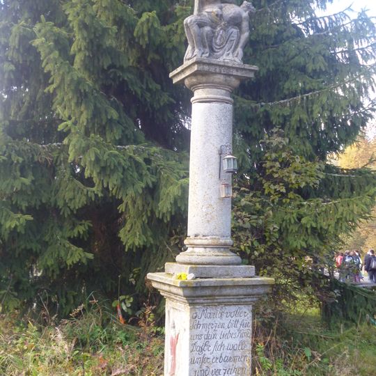 Column with Pietà in Neratov