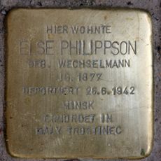 Stolperstein dedicated to Else Philippson