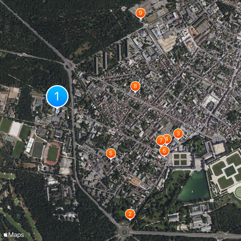 INSEAD Map