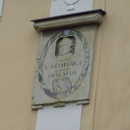 Pamětní deska Václava Kosmáka