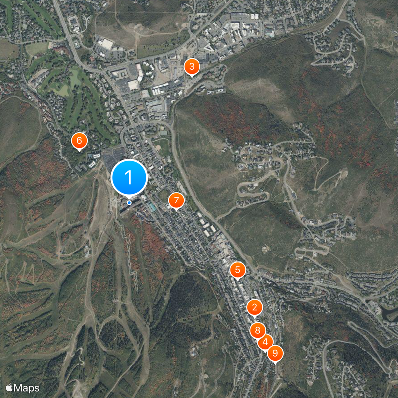 Park City Mountain Resort Carte