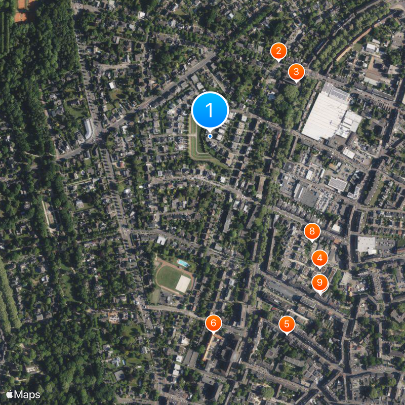 Bökelbergstadion Map