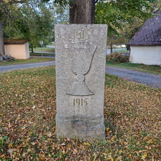 Monument to Jan Hus in Jarov