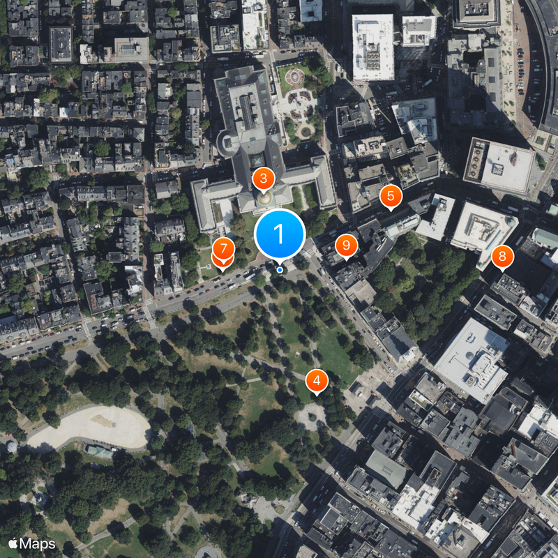 Memorial to Robert Gould Shaw and the Massachusetts Fifty-Fourth Regiment Karte