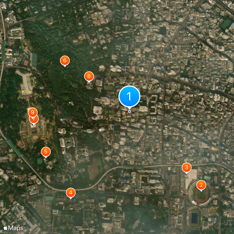 Gazi Television Map