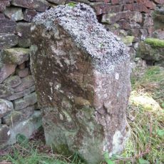 Boundary Stone On South Side Of Road At Ngr Ny 99315478