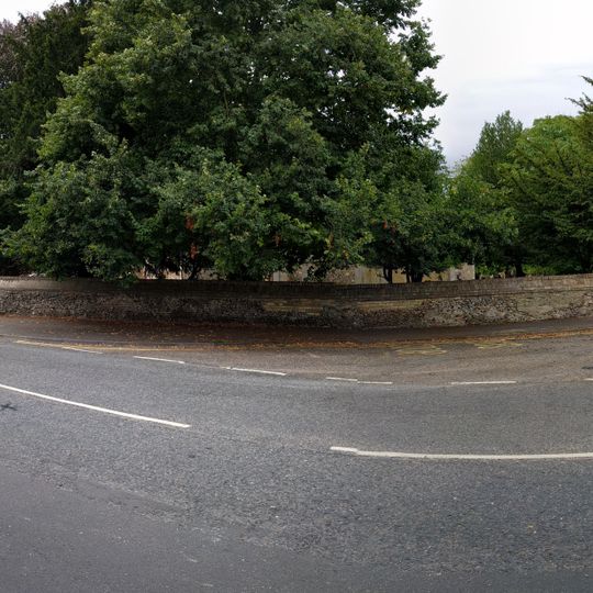 Churchyard Wall Of The Church Of St Andrew