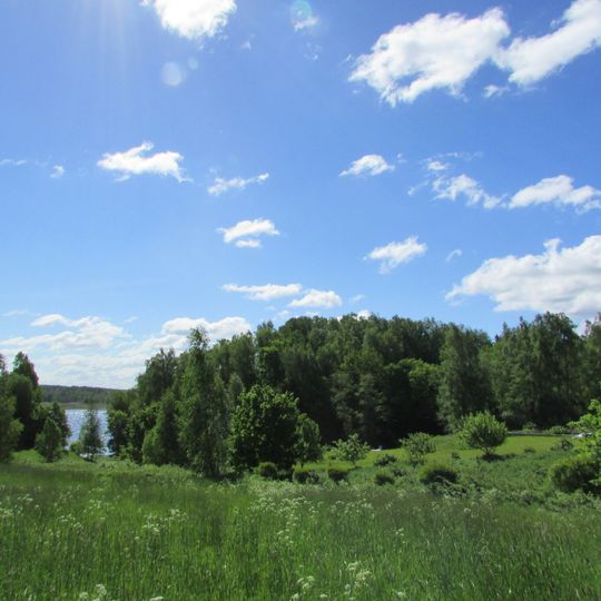 Slaiden mound with a settlement