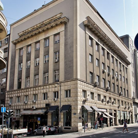 Bâtiment de l'aéro-club à Belgrade