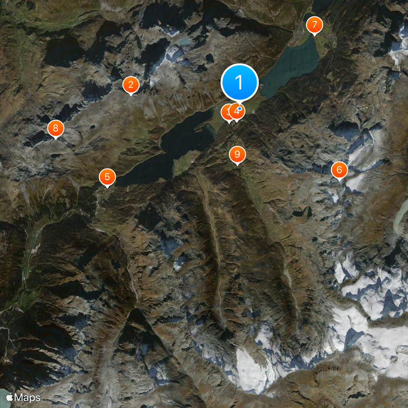 Sils im Engadin/Segl Mapa