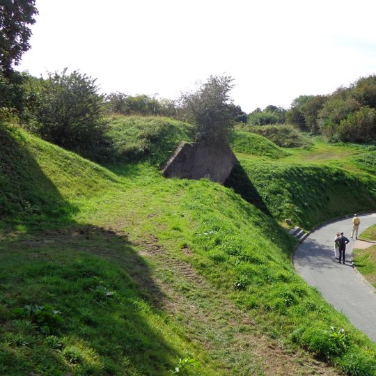 Fort 't Hemeltje, aardwerk