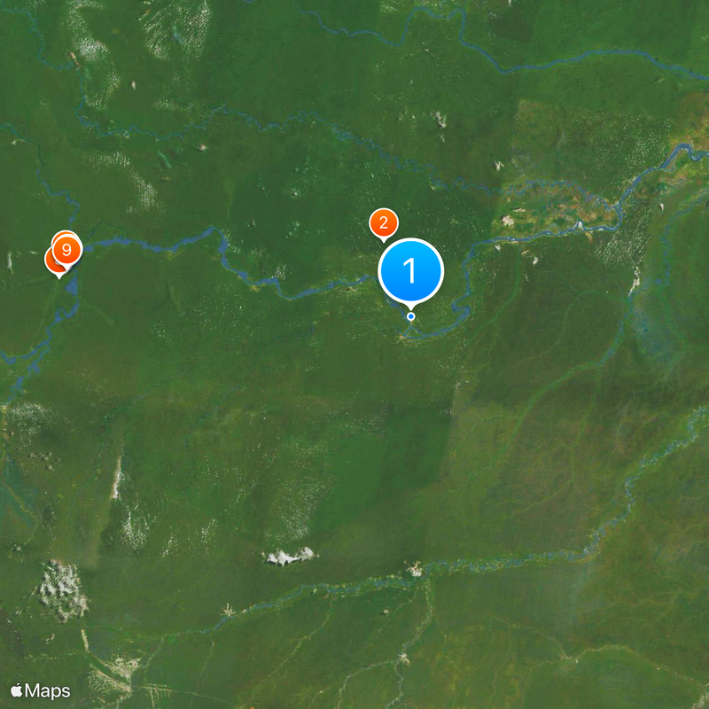 Brazil–Colombia border Map
