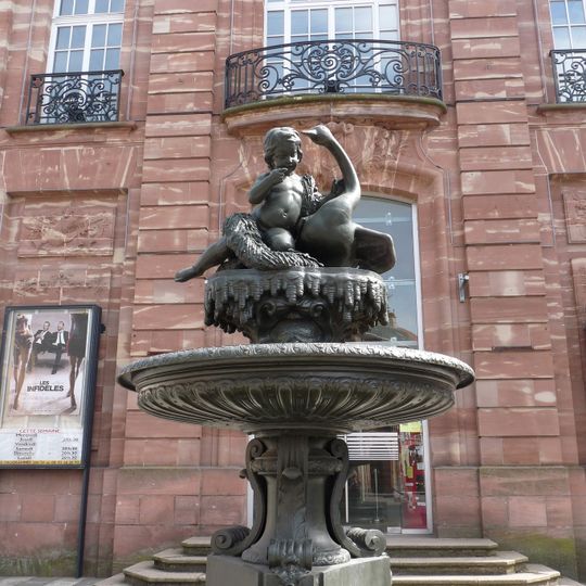 Fontaine de l'Enfant et du Cygne