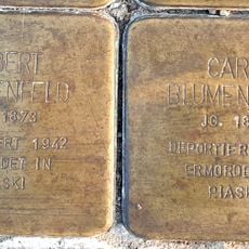 Stolperstein à la mémoire de Karl Blumenfeld