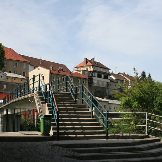 Fußgängersteg Steinbach-Grünburg