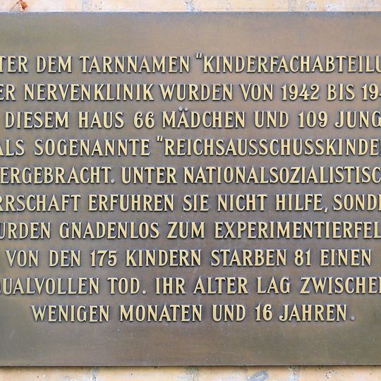 Städtische Nervenklinik für Kinder und Jugendliche Wiesengrund